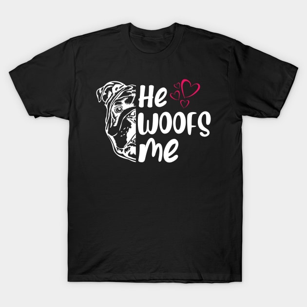 Bulldog lover T-Shirt by Nice Surprise